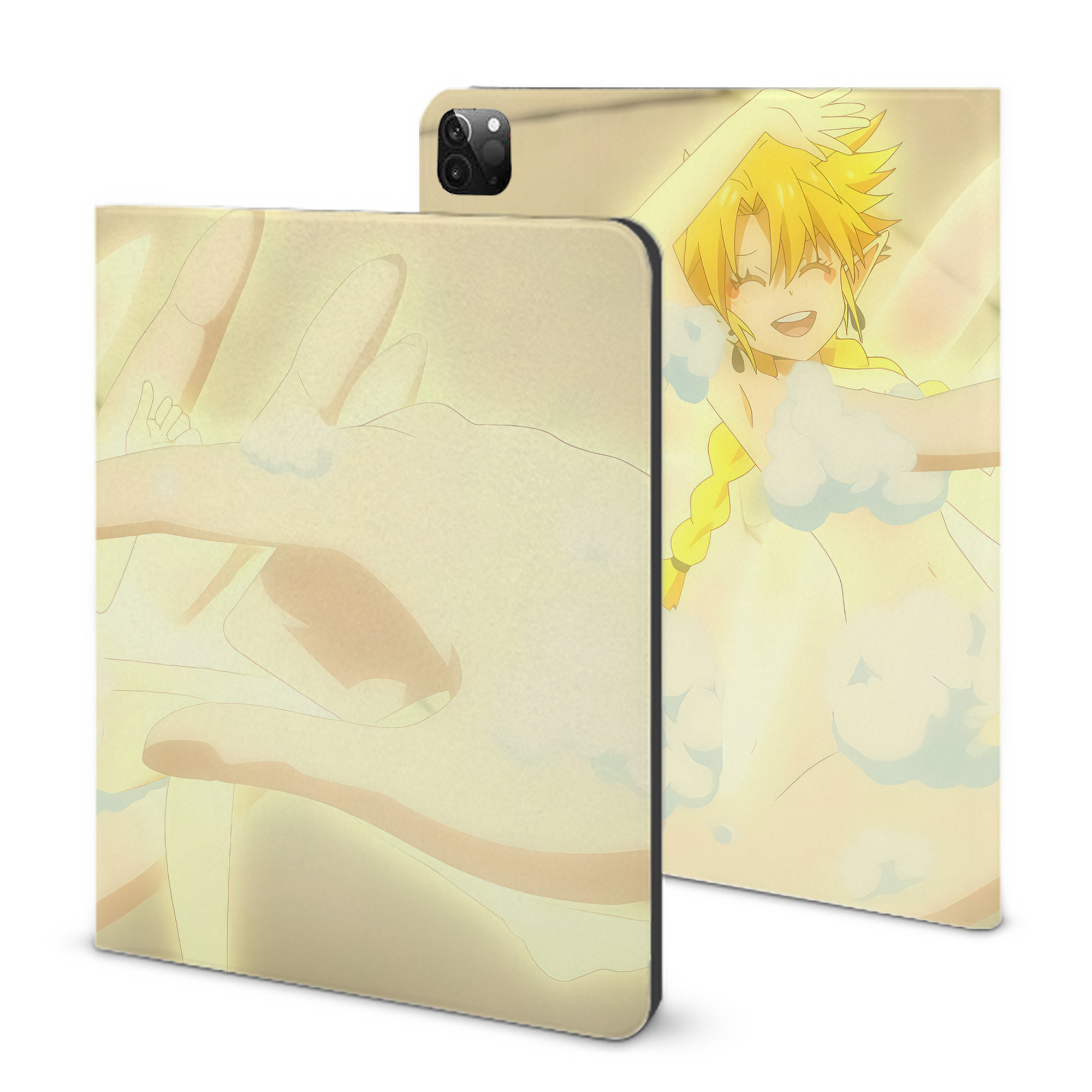 （画像用） 転スラ Regarding Reincarnated to Slime IPadケース ペンホルダー付き ブックスタイルデザイン